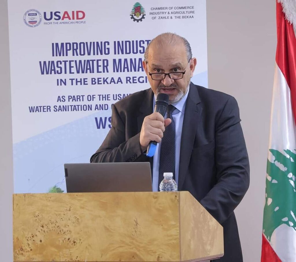 غرفة التجارة في زحلة تناقش “إدارة المياه المبتذلة”