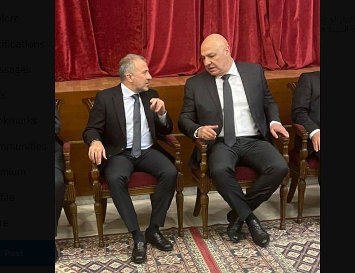 باسيل قدم التعازي لقائد الجيش بوفاة والدته