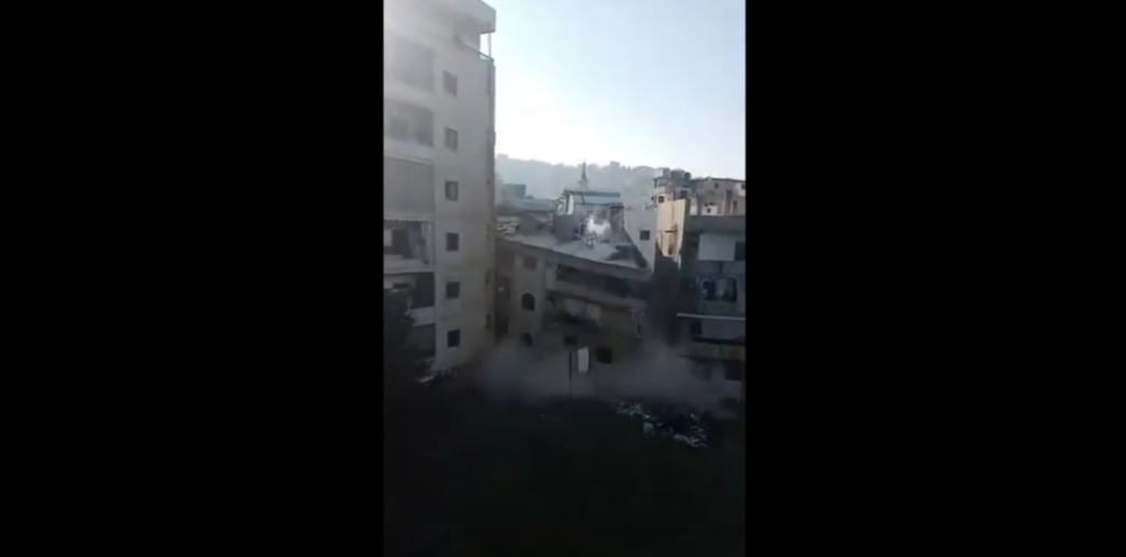 قصة انهيار مبنى الشويفات.. كيف نجا السكان بأعجوبة قبل دقائق؟ (فيديو)
