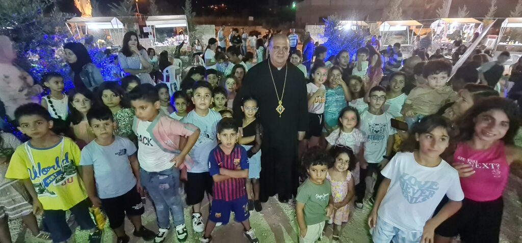 المطران ابراهيم افتتح مهرجان عيد سيدة الانتقال في أبلح