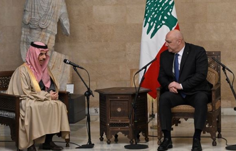 وزير الخارجية السعودي من قصر بعبدا: المملكة تنظر بتفاؤل إلى مستقبل لبنان