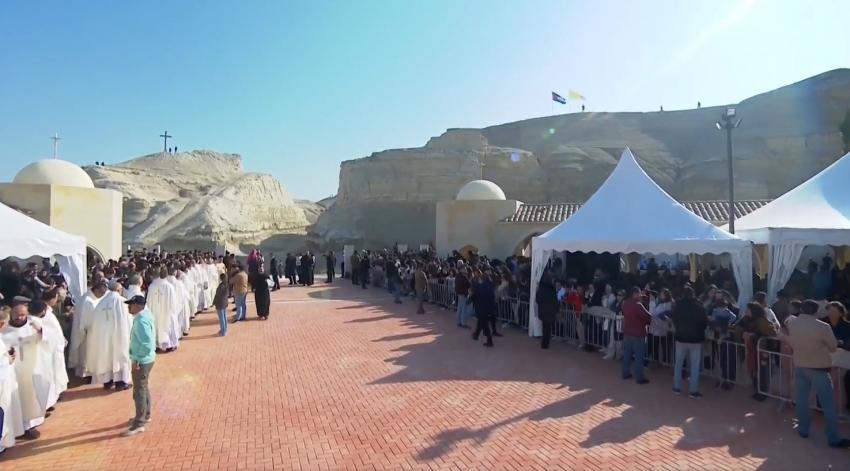 من الأكبر في المنطقة.. تدشين كنيسة معمودية السيد المسيح في موقع المغطس بالبحر الميت