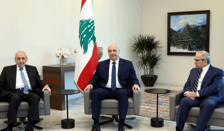 اجتماع استثنائي في بعبدا بين عون وبري وسلام: استمرار الوجود الاسرائيلي في أي شبر من لبنان “احتلال”