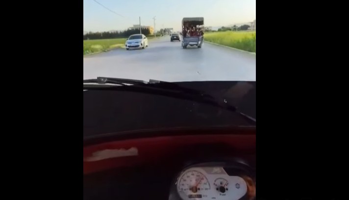 بالفيديو – سائق توك توك في البقاع يوثق لحظة تعرضه لحادث مميت