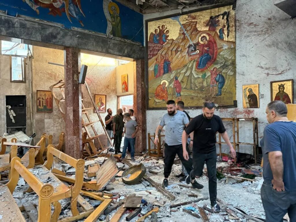 بطريركية الروم الأرثوذكس عن هجوم كنيسة الدويلعة: ندعو السلطات القائمة لتحمل المسؤولية كاملة
