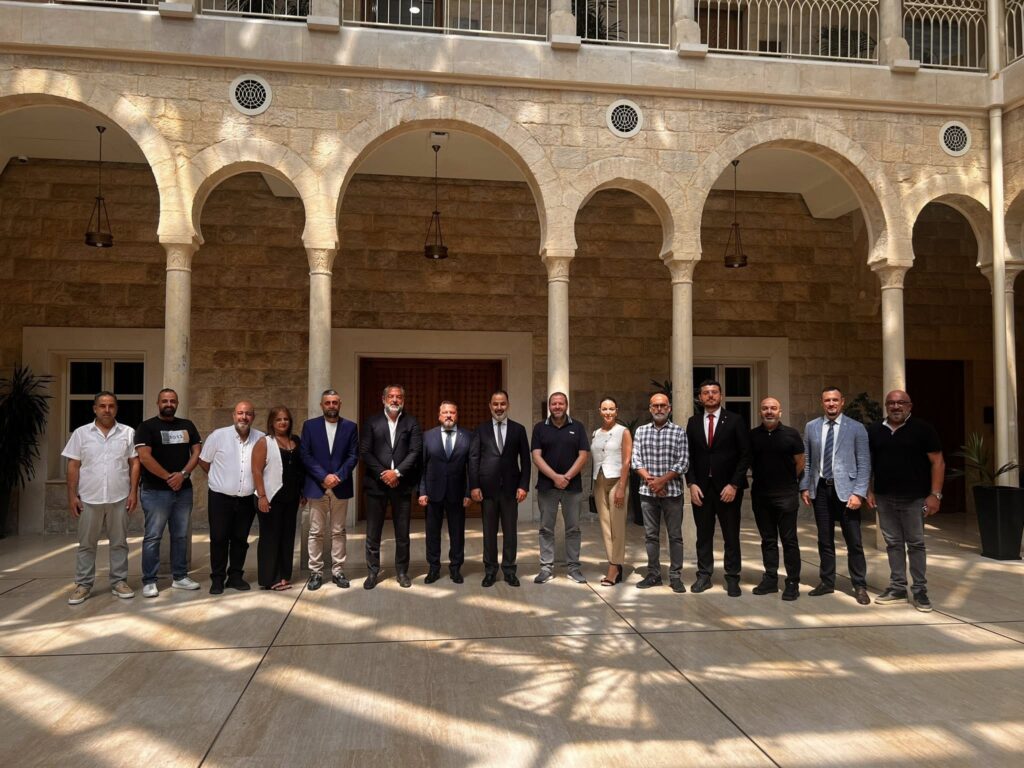 السفير الأوكراني رومان هوريانينوف يزور بلدية زحلة