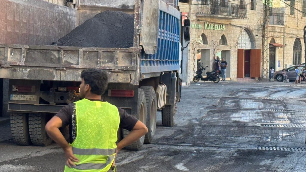 أشغال في قب الياس.. وبيان من البلدية إلى الأهالي