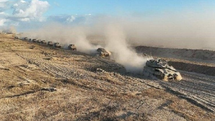 بدء انسحاب الجيش الإسرائيلي من غزة تزامنا مع قصف جوي لأطراف المدينة