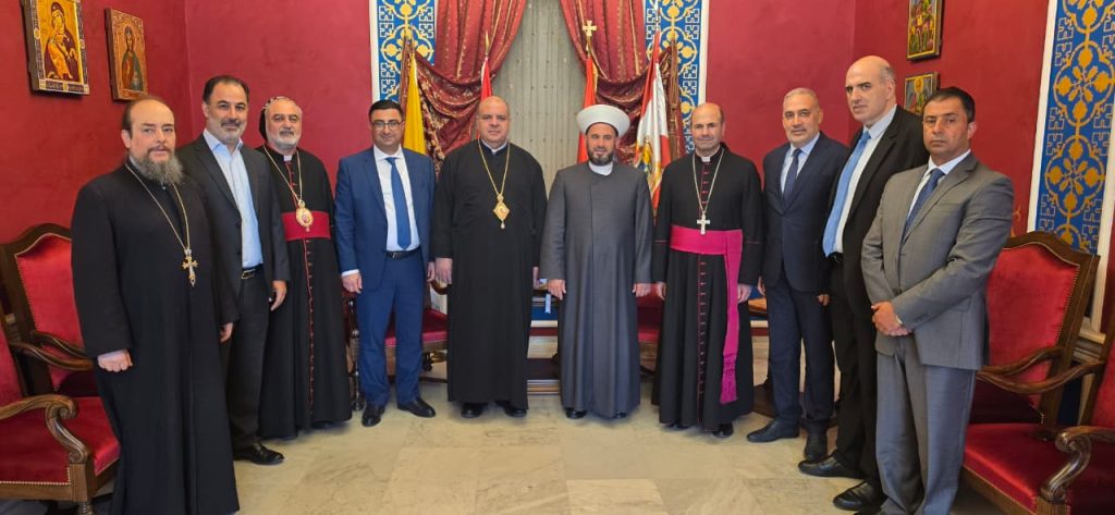 المطران ابراهيم استقبل المدعي العام التمييزي القاضي أحمد الحاج: تشديد على دور القضاء في حماية الحقوق وصون الحريات
